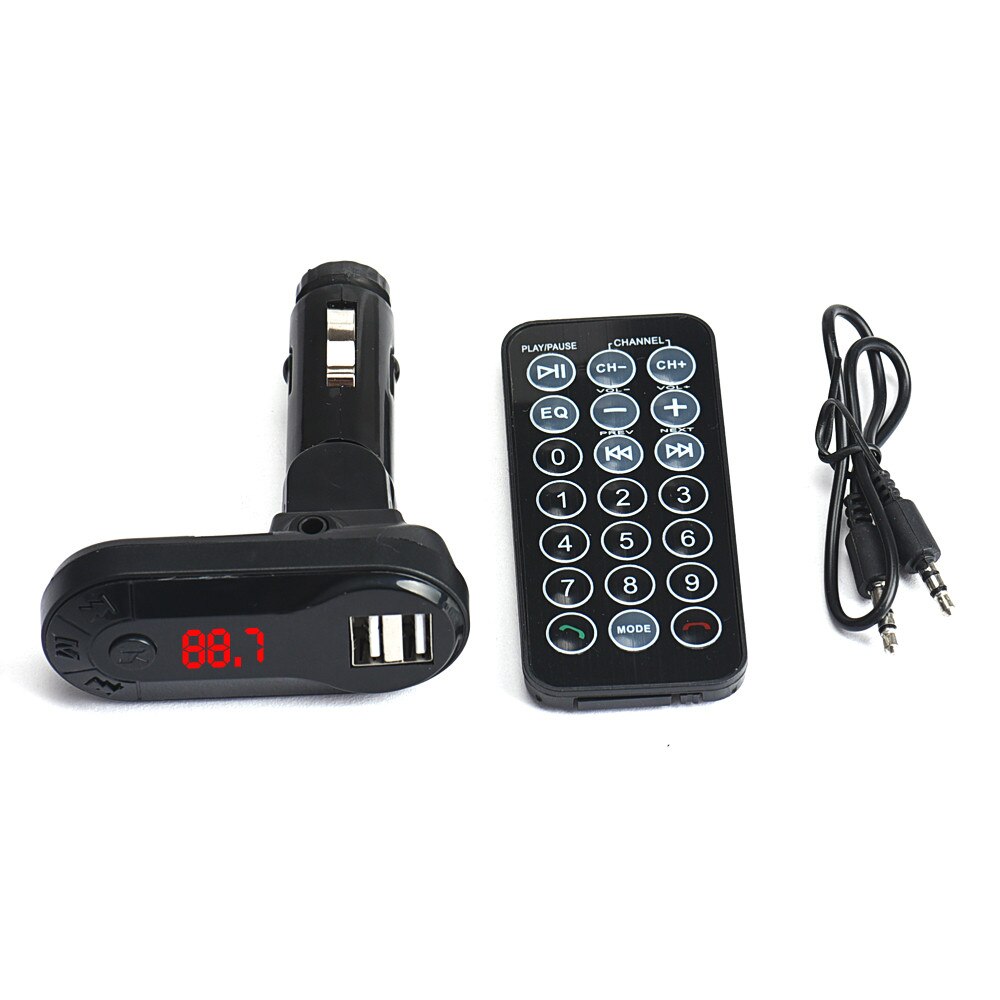 Best Selling Product Bluetooth Wireless FM Transmitter MP3 Player Handsfree Car Kit USB TF SD Remote
