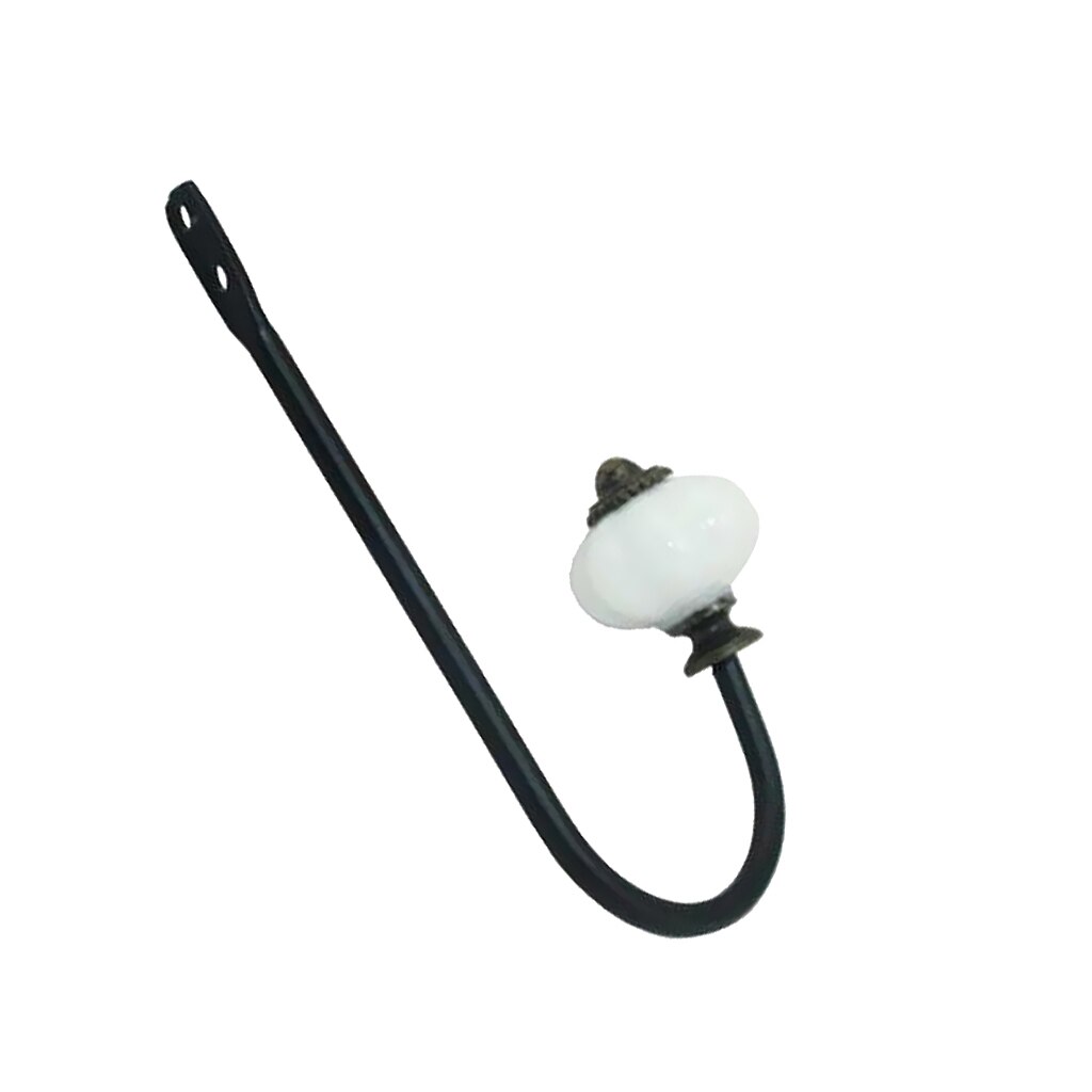 Universel europæisk stil keramisk hoved dør væg kroge holder nøgle håndklæde tøj frakke hat bøjle