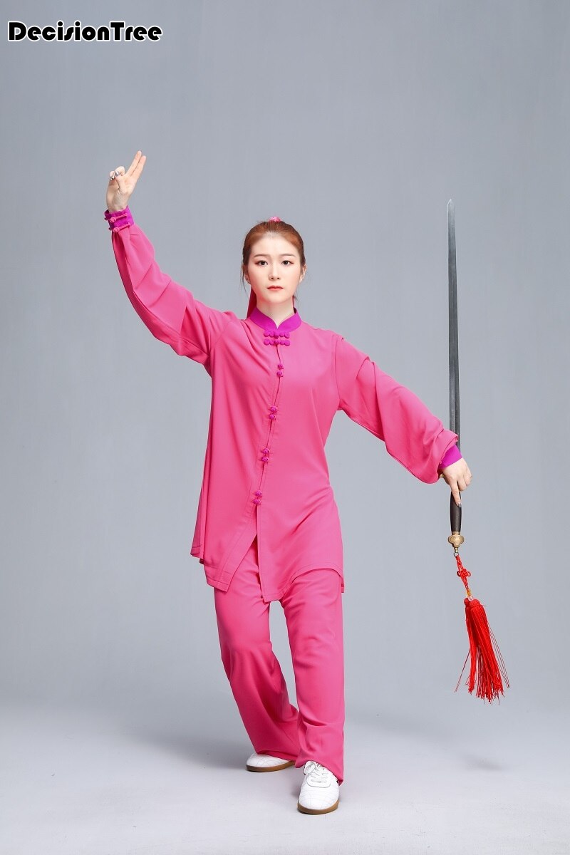 Ropa de tai chi para adultos, uniforme de algodón wushu, kung fu, traje de artes marciales de wing chun, ropa de ejercicio,