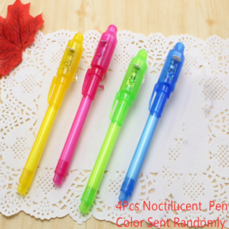 Planche à dessin lumineuse pour enfants, jouets éducatifs, directe, tablette à dessiner dans l&#39;obscurité avec lumière, stylo Fluorescent amusant pour enfants: Pen-1pcs