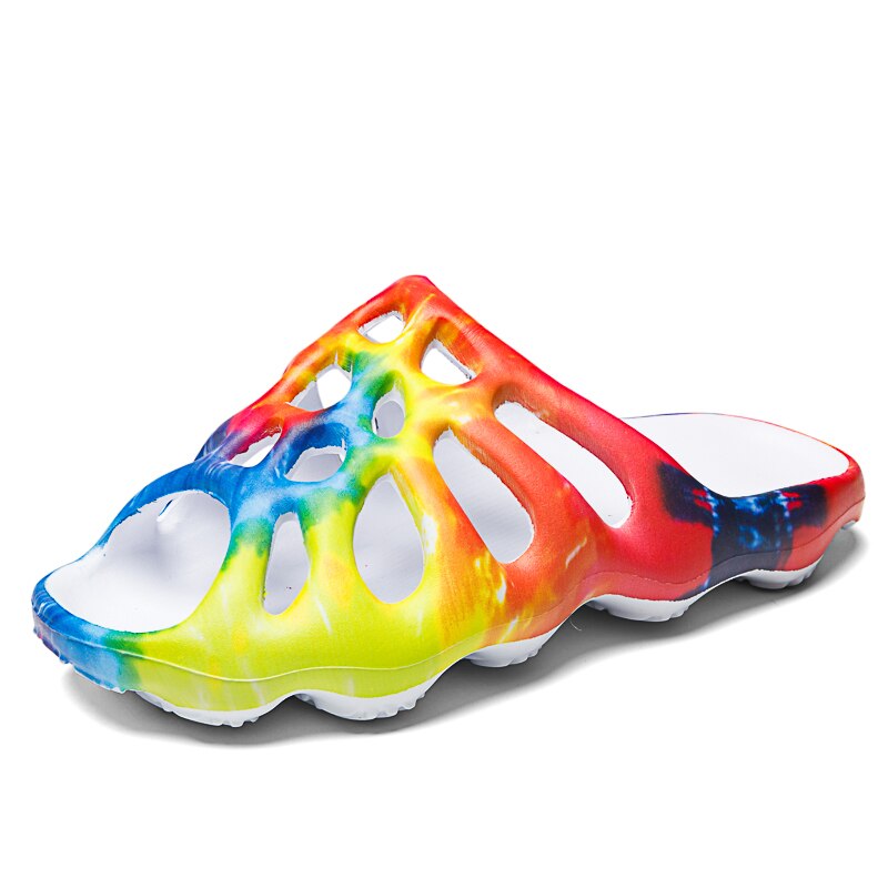 été tongs hommes diapositives léger Cool plage pantoufles os poisson bouche tongs sandales doux EVA baskets