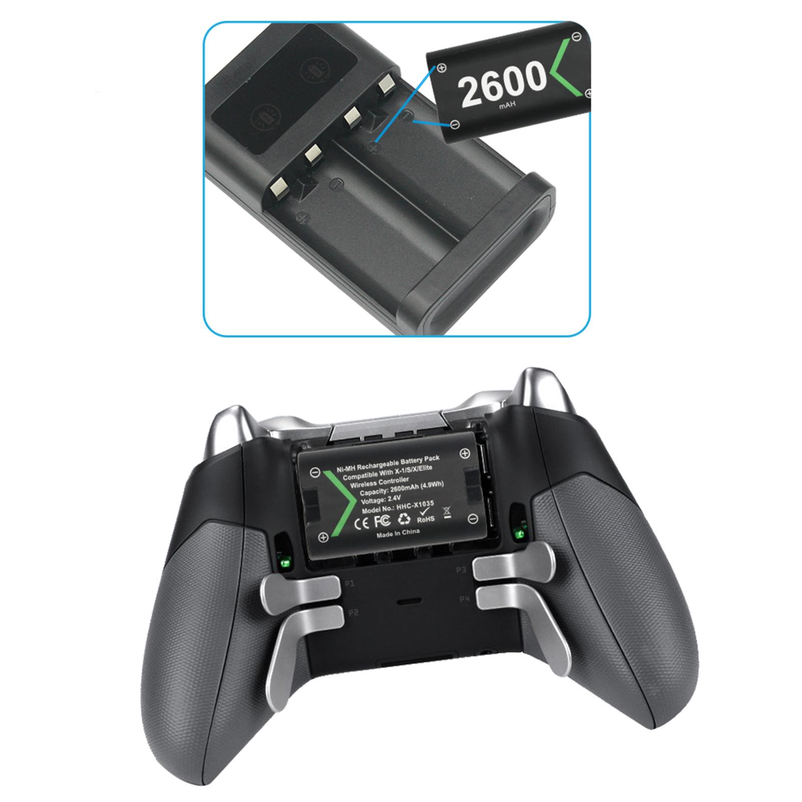 Ladestation für controller mit wiederaufladbarem akku für series xs