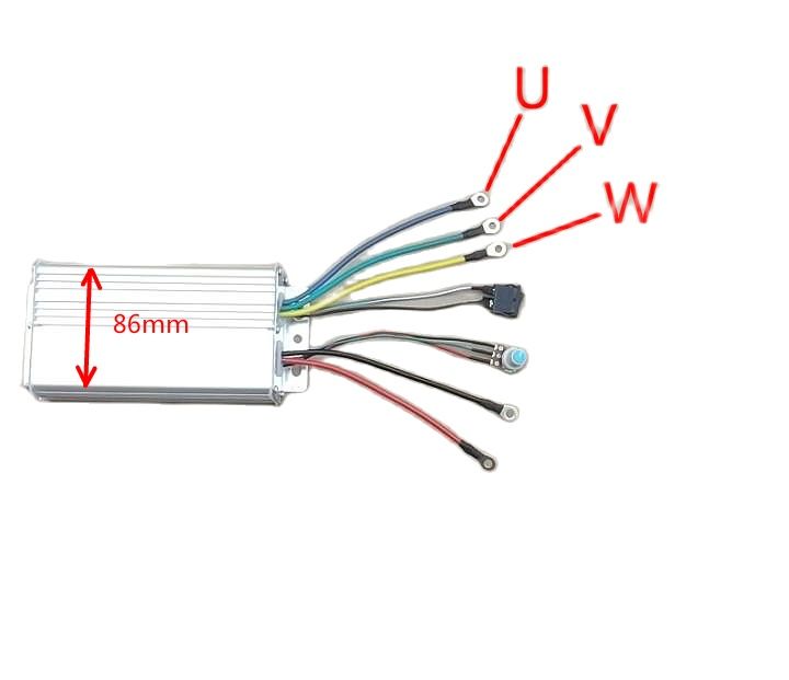 DC12V-24V 500W 30A Brushless Motor Controller High-Power Brushless Motor Driver