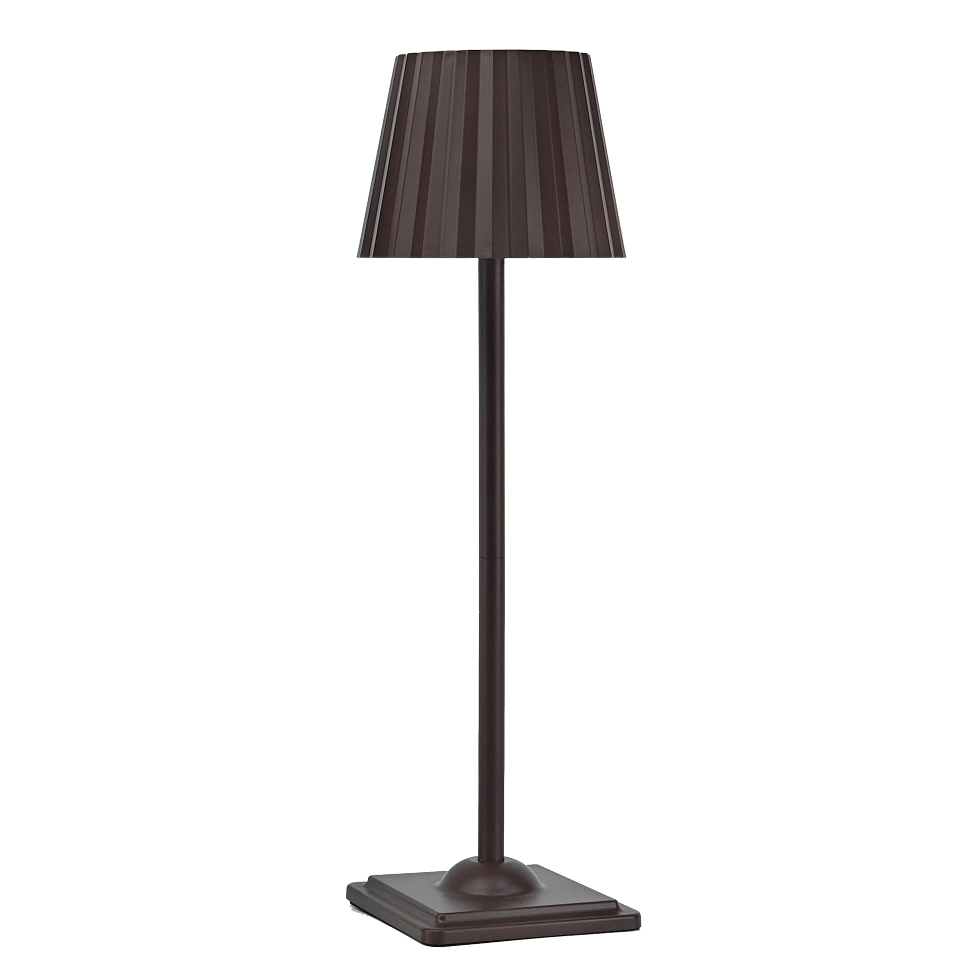 Lámpara de escritorio LED inalámbrica, lámparas de mesa inalámbricas con Control táctil, recargable por USB, luces de ambiente con atenuación continua de 3 colores: Morado