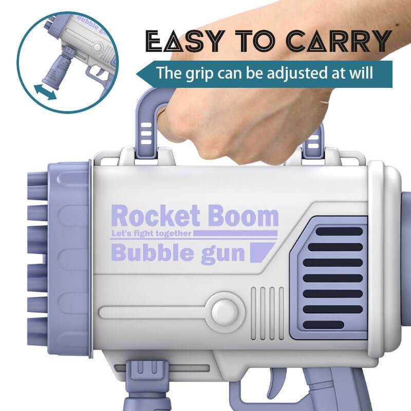 44-Gat Rocket Launcher Vorm Bubble Maker Elektrische Gatling Bubble Machine Blower Speelgoed Kid Adult Wedding Festival Party Accessoire