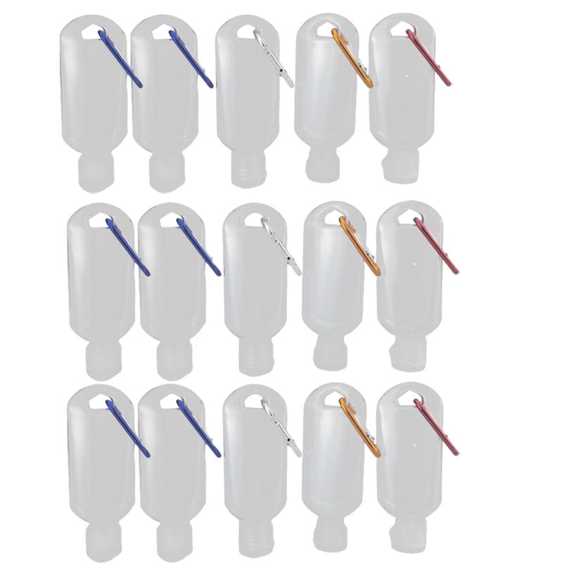 50Ml Muur Opknoping Hand Zeepdispenser Met Haak Shampoo Sanitizer Alcohol Containers Reizen Hervulbare Flessen 10Pcs/5pcs/1Pc