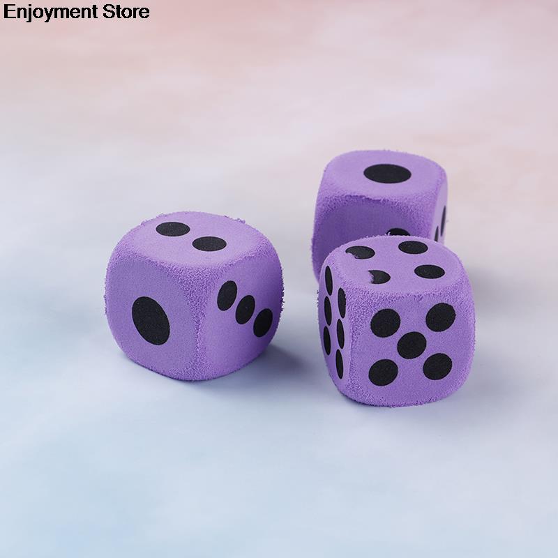 1pc EVA Foam Playing Dice Block Party Toy Game Prize for Children