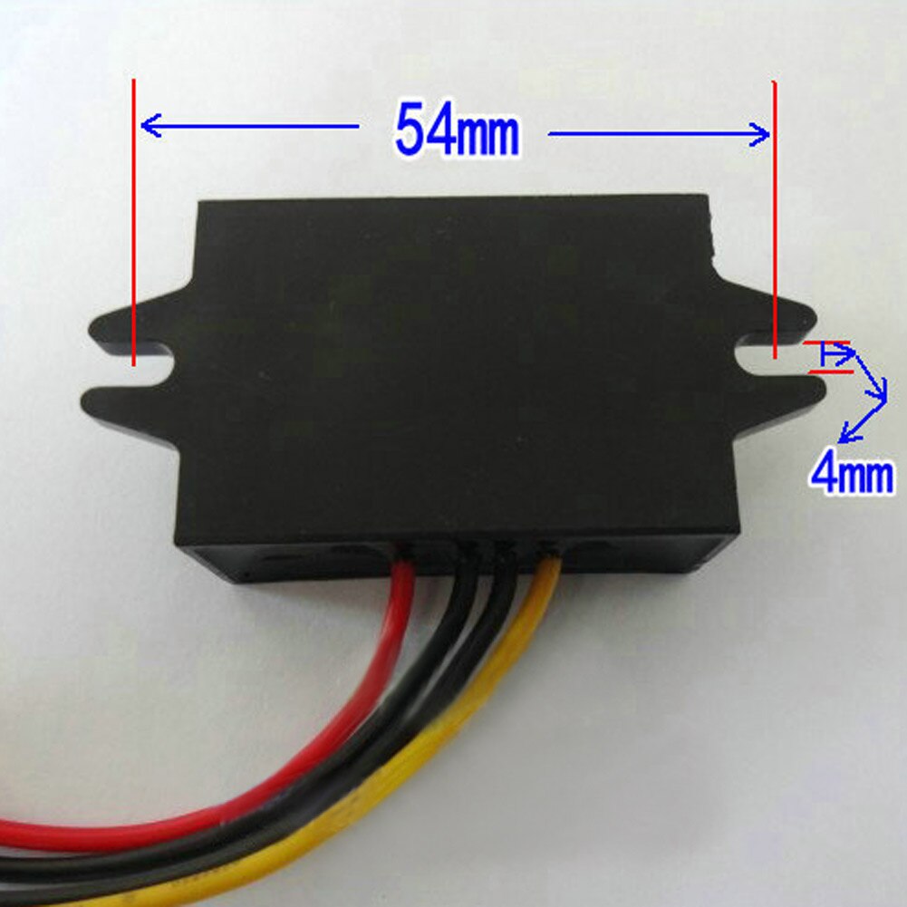 Steg ner bil strömförsörjning omvandlare vattentät buck regulator modul  dc 12v(9-28v) to 6v 10a 60w spänningsregulator omvandlare