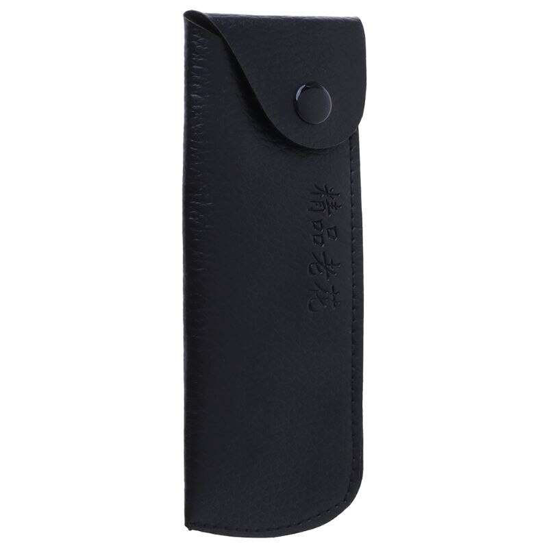 Okulary woreczek na okulary etui na okulary przenośne podróże na zewnątrz 360 obrót Faux skóra miękka schowek ochronny lekki