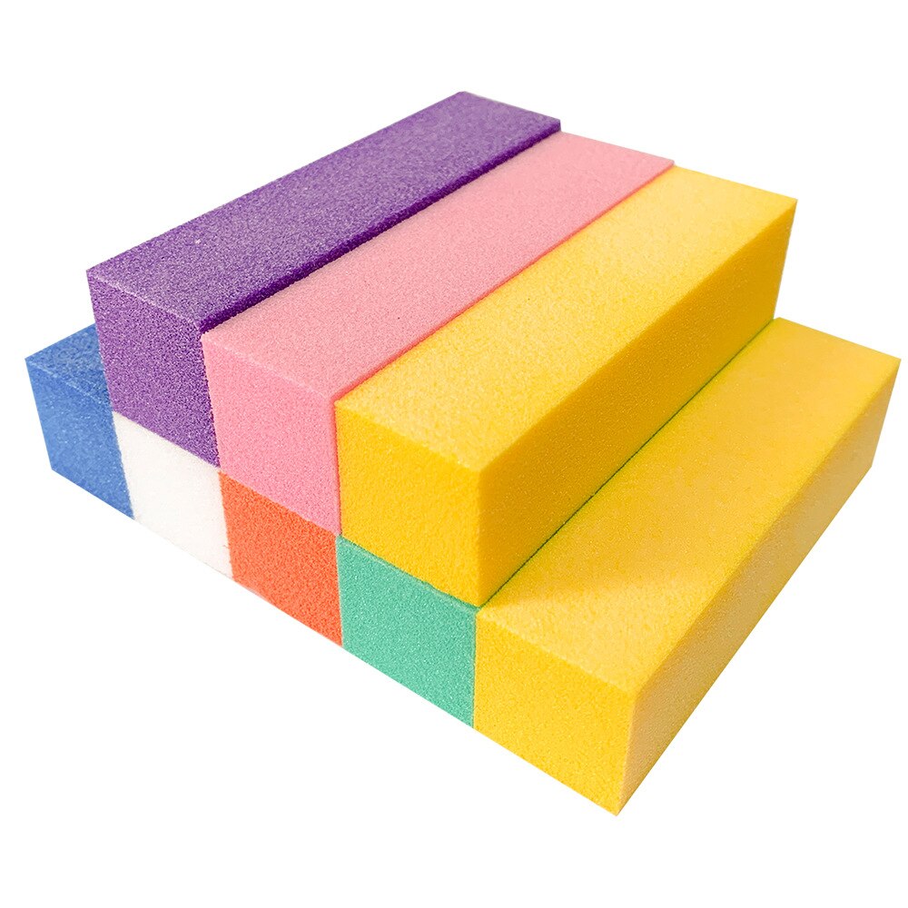 1 stücke Nail Puffer Datei Maniküre Pediküre Schleifen schleifen Polieren Block Profi UV Gel Nail art Dateien Werkzeuge Zubehör