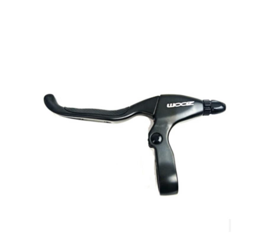 Zoom Rem V-Brake Schijfremmen Hendel Met Bel 22Mm V Brake Aluminium Mountainbike Fiets Rem handvat Crank Ring: L Brake Lever