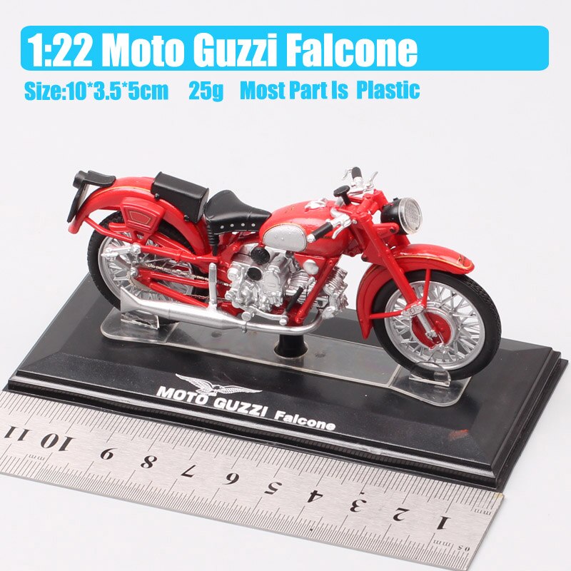 1/22 scala Starline Italeri Moto Guzzi V7 V11 Falcone Galleto Breva Normale corsa griso moto rcycle Giocattoli Pressofusi E Veicoli modello: Guzzi Falconered