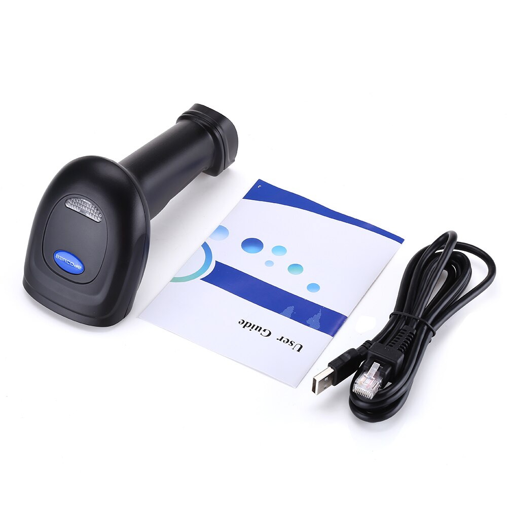 YK-M1 Barcode Scanner CD 1D Logistics Documents Scanning Portable Screen Barcode USB Interface Convenience Supermarket