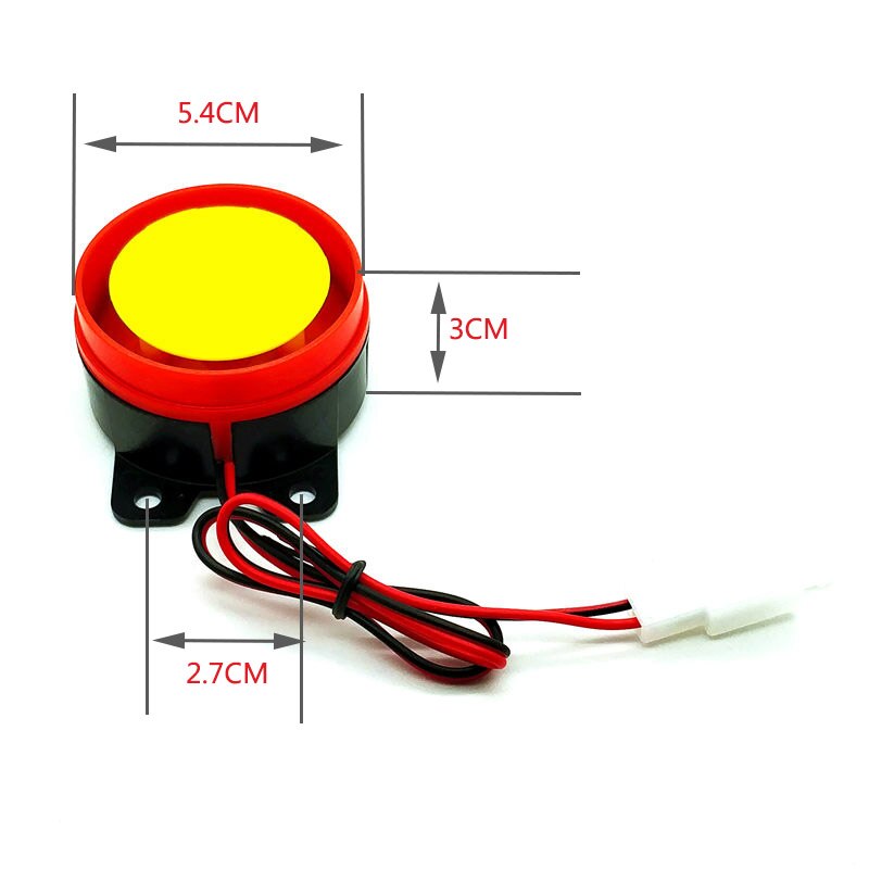 Original1 Way Motorcycle Alarm Moto Remote Engine Start Alarm Moto Protection with Mini Transmitter