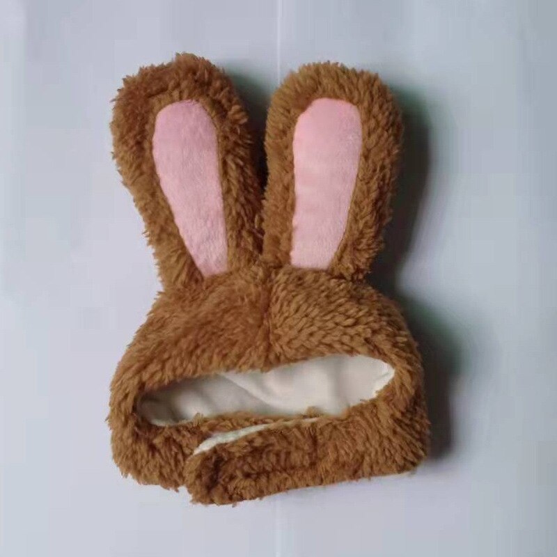 Gorro con orejas de conejo para gatos y perros pequeños, gorro de felpa con orejas de conejo, para Pascua, productos para mascotas, 2022: 04