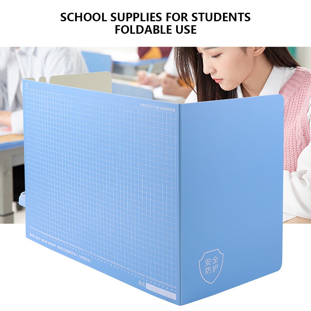Foldable Office Desk board Sneeze Guard Portable Counter Shield for school Safety Employees Workers Office furniture partition
