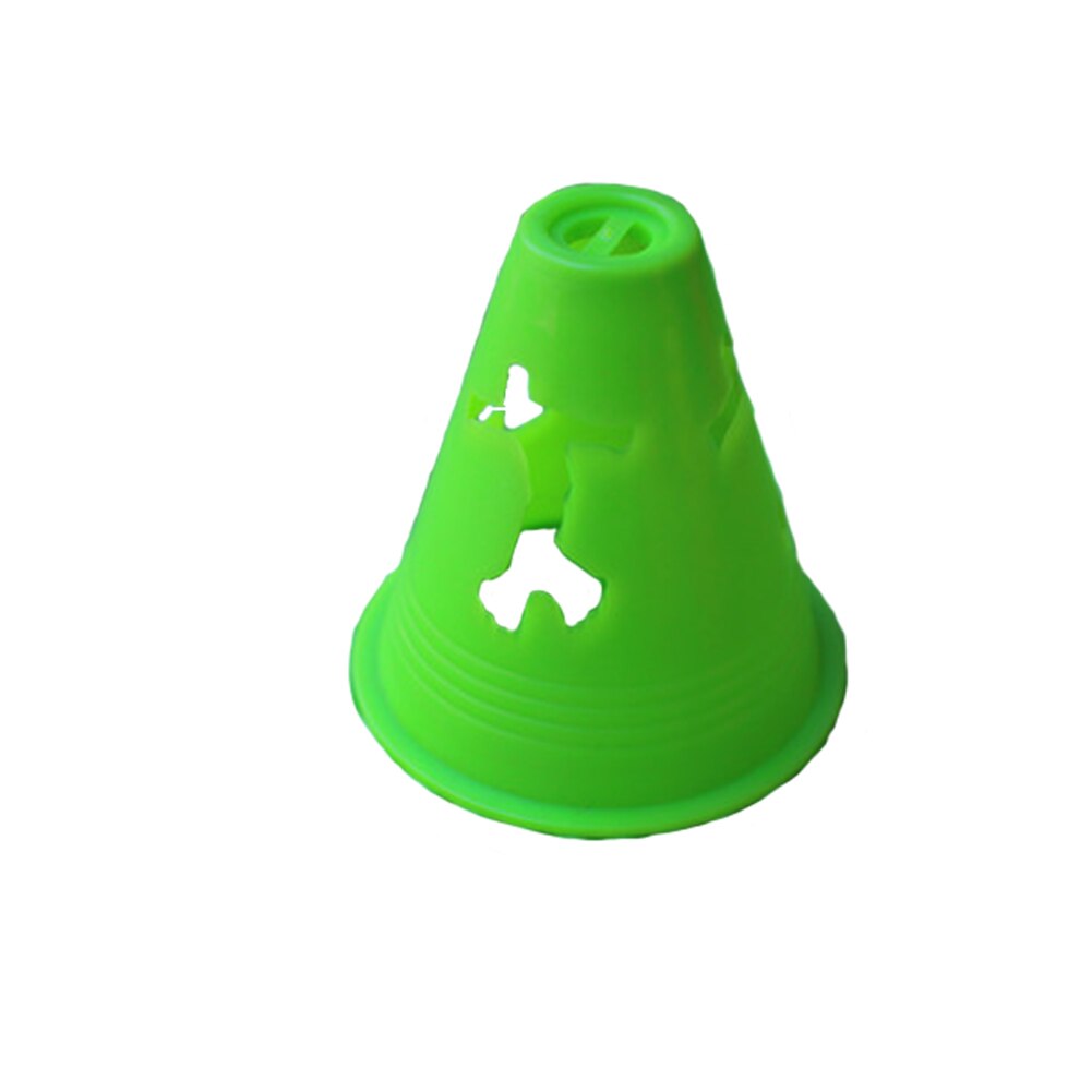 20pcs/pack Free Slalom Skate Pile Cup Rugby Speed Practice Sport Obstacle Football Training Cone Marking Equipment