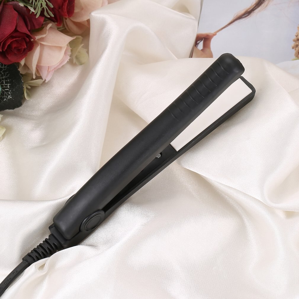 Portable Hair Perming Hair Styling Appliance Hair Crimper Mini Electric Splint Flat Iron Ceramic Hair Curler &amp; Straightener