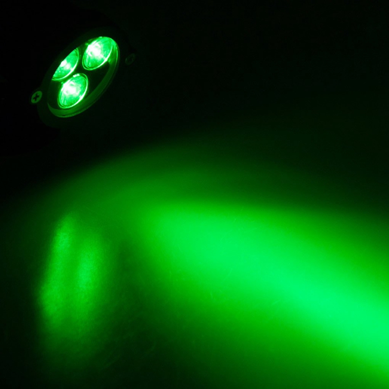 4Pcs LED Garden Lights 3W 220V Outdoor Spotlight with Spike IP65 Waterproof Garden Landscape Decorative Lamp Green