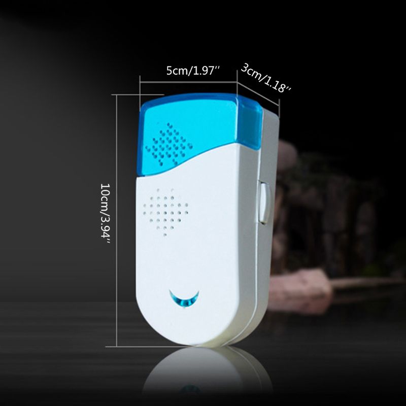 Wall-mounted Wired Chime Doorbell Alarm Battery Operated Home Office School Door Bell Security Access Control System