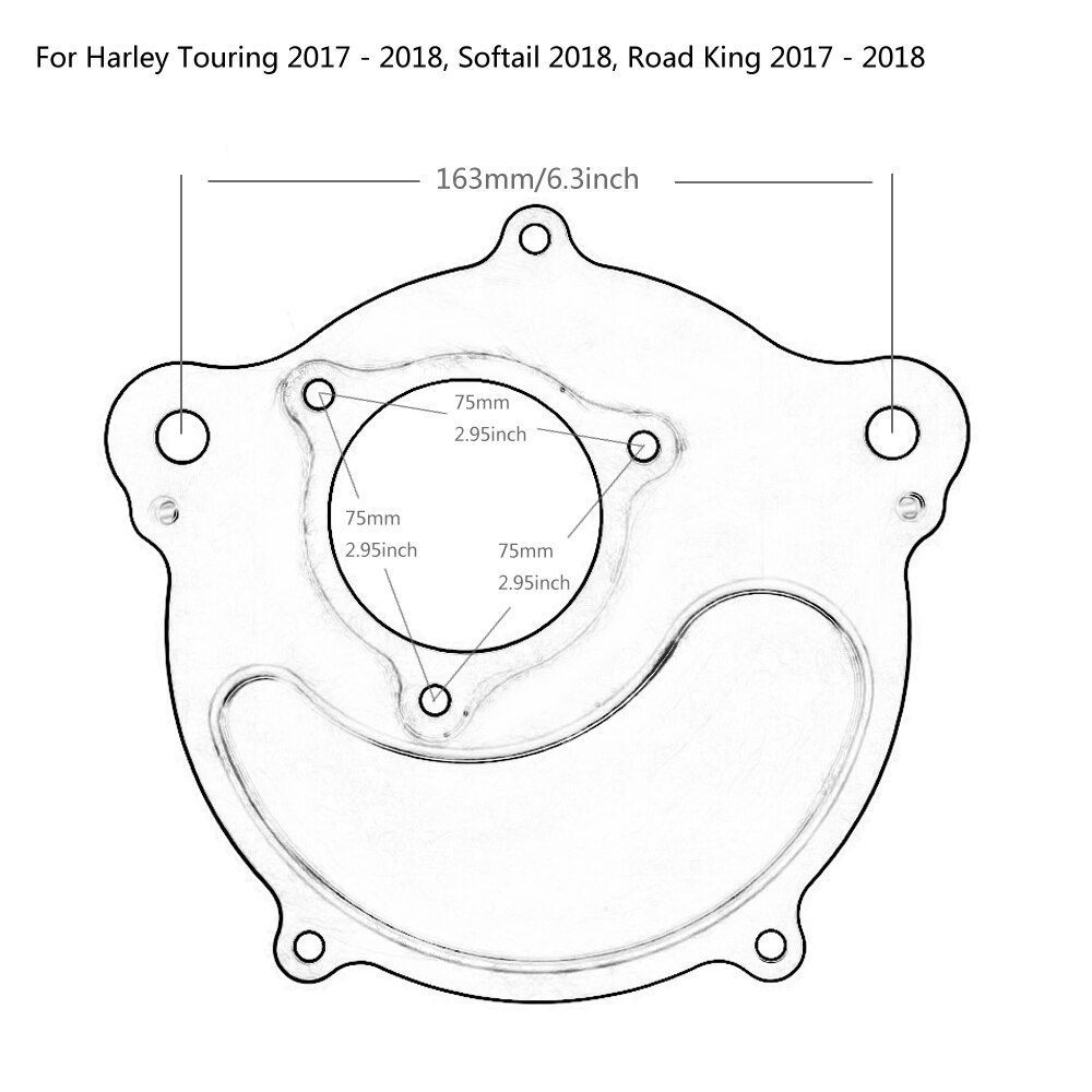 Motorfiets luchtfiltersysteem binnenelement zwart voor harley sportster 883 1200 xl dyna softail fat boy touring road king