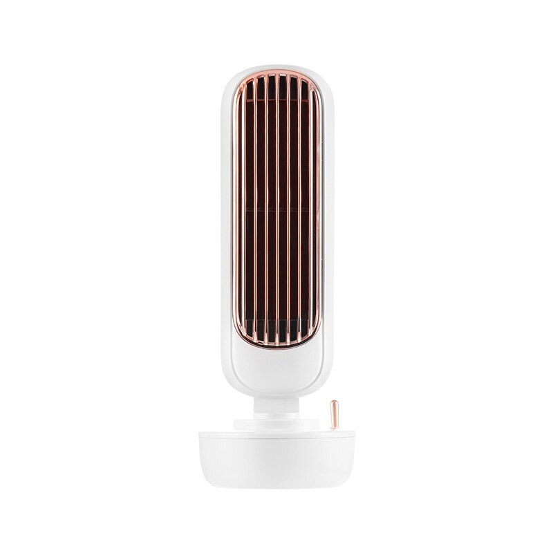 Draagbare Water Spray Mist Fan Elektrische Usb Oplaadbare Handheld Mini Ventilator Koeling Airconditioner Luchtbevochtiger Voor Outdoor: WHITE