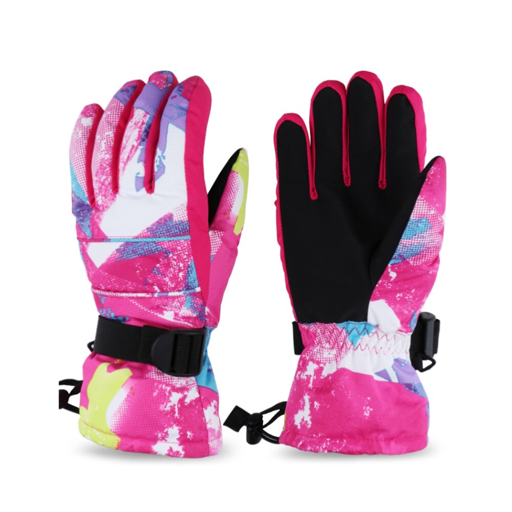 1 Pair of Outdoor Winter Cold Protection Sport Windproof Waterproof for Skiing Cycling (Size,