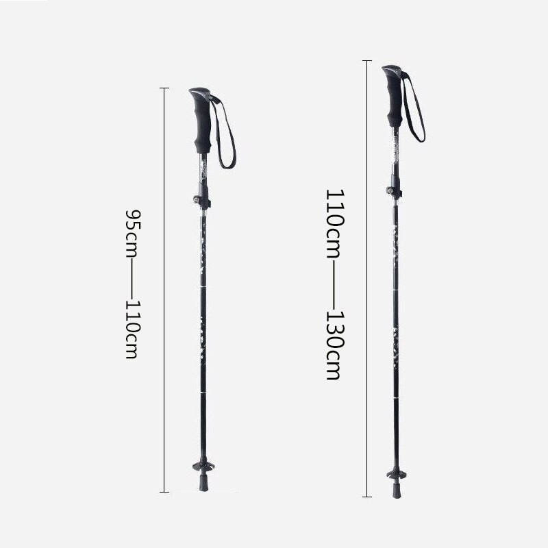Trekking Poles Folding Hiking Stick Collapsible Hiking Poles Trekking Stick Walking Poles Walking Sticks Easy Put Into Bag