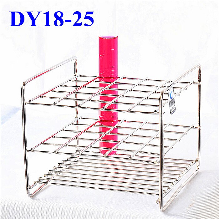 Wire Test Tube Rack 25 Holes Dia.20mm Fit Outside Dia. 18-19.5mm Tube,Stainless Steel All Size Available In Store