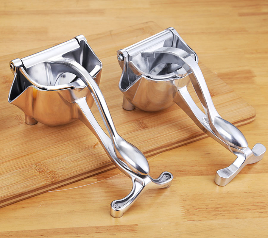 Aluminiumslegering manuel frugtsaftpresser granatæblejuicepresser tryk citron sukkerrørsjuice køkken frugtværktøj køkkengadget