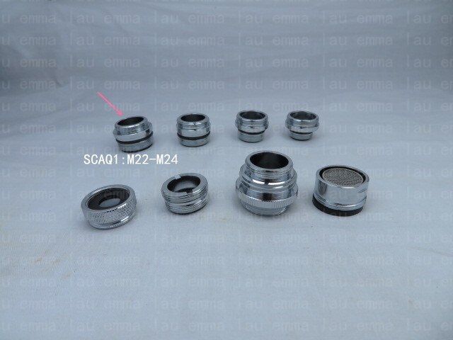 22mm 24mm 3/4 &quot;Zu M22 Wasserhahn Filter Stecker Belüfter Luftreiniger Bubbler Garten Schlauch Wasser Filter Adapter Standard gewinde Adapter: SCAQ1 M22 -M24