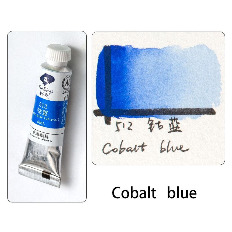 Offizielle Paul Rubens 5ml Aquarell Farben Rohre Caroline Serie 20 farben Pigment für Anfänger Student Kunst lieferant: 512