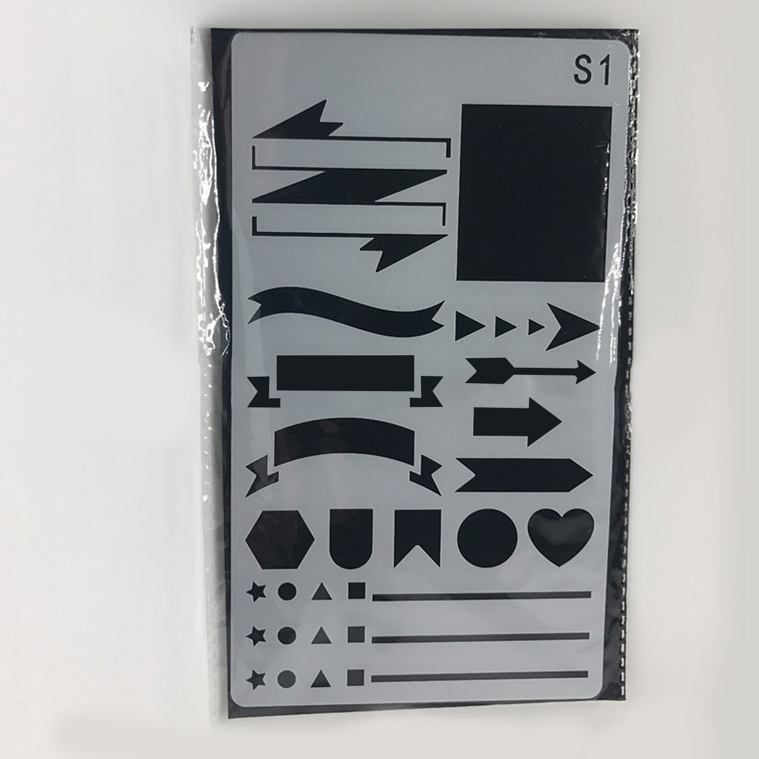 24 Sheets Drawing Painting Stencils Templates Set for Kids Children DIY Craft Journal Photo Album Scrapbook Diary Art Projects