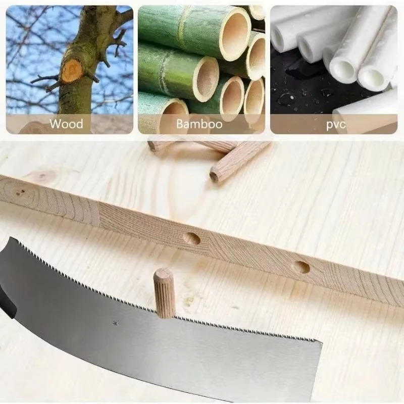 Sierra manual japonesa de 10 pulgadas, sierra de tracción de 17 TPI con hoja desmontable, sierra para madera para carpintería y jardinería