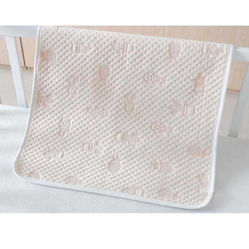 2 x incontinentie wasbare bedonderleggers zonder instopstrookjes 70 x 100cm -  herbruikbare voor baby (tweelingverpakking)
