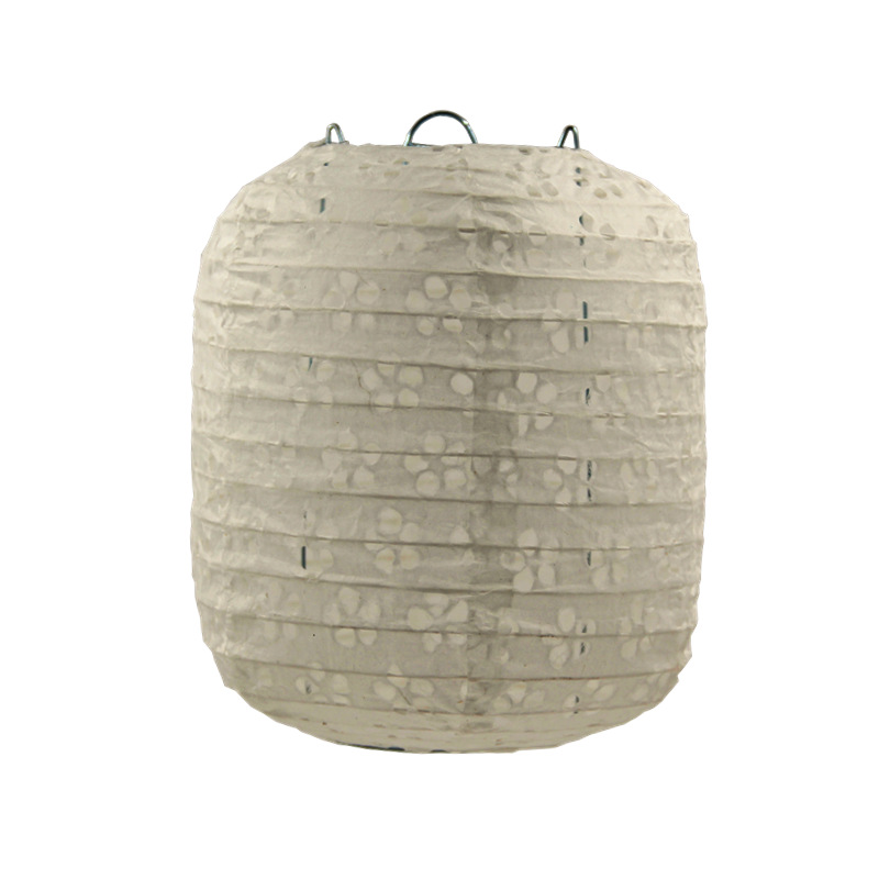 Linternas de papel de estilo chino, faroles huecos de 6 pulgadas/15Cm, para bodas, suministros de decoración para fiestas navideñas, 1 ud.: ellipse white