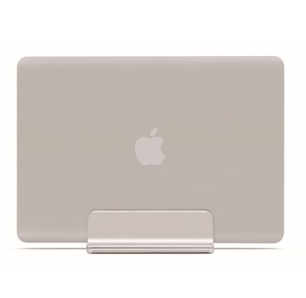 Bärbar datorhållare justerbar vertikalt stativ bokställ platsbesparande bordsfäste stativplatta för apple macbook lenovo dell: 2