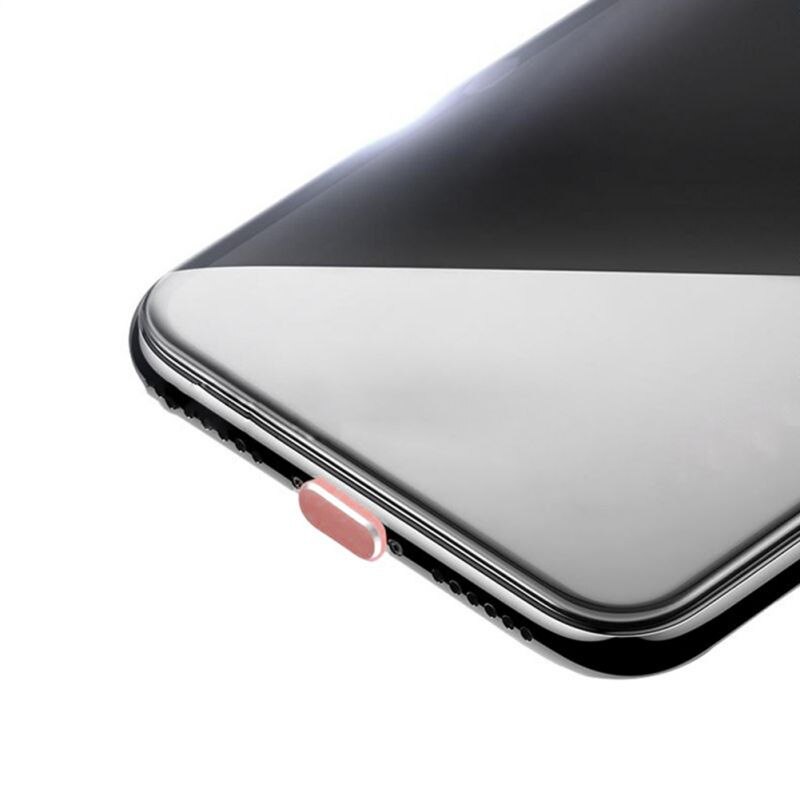 Forma multi-função cartão pick-up poeira plug porto de carregamento jack rolha para iphone7/8/x/xs/max/xr/11/12/mini/pro/max venda quente: Rose gold