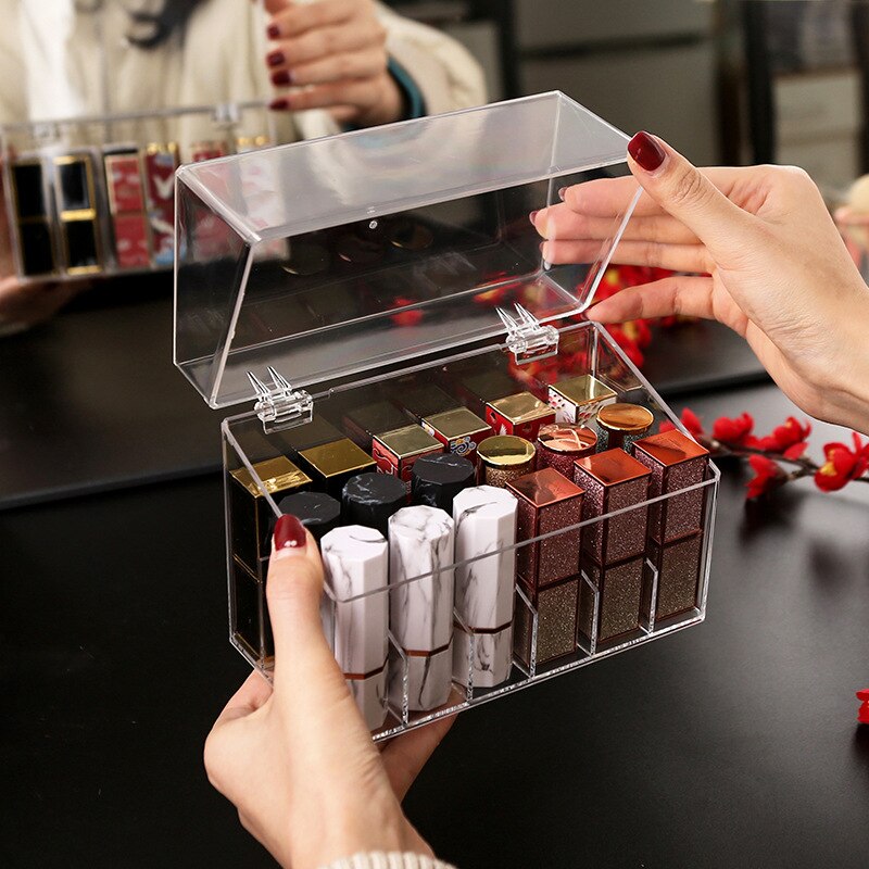 transparent Lippenstift Lagerung Kasten Große K... – Grandado