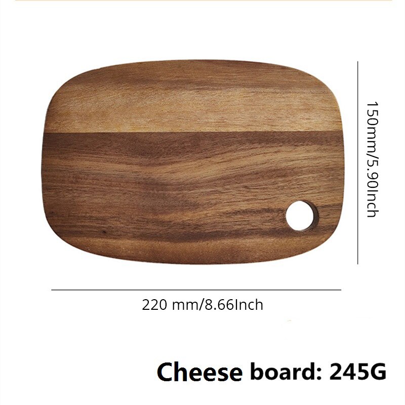 Cheese Board Set Acacia Cheese Block Stainless steel Butter Knife Cheese Cutter Slicer Tools Kitchenware Kitchen Bar Home 1-3pcs