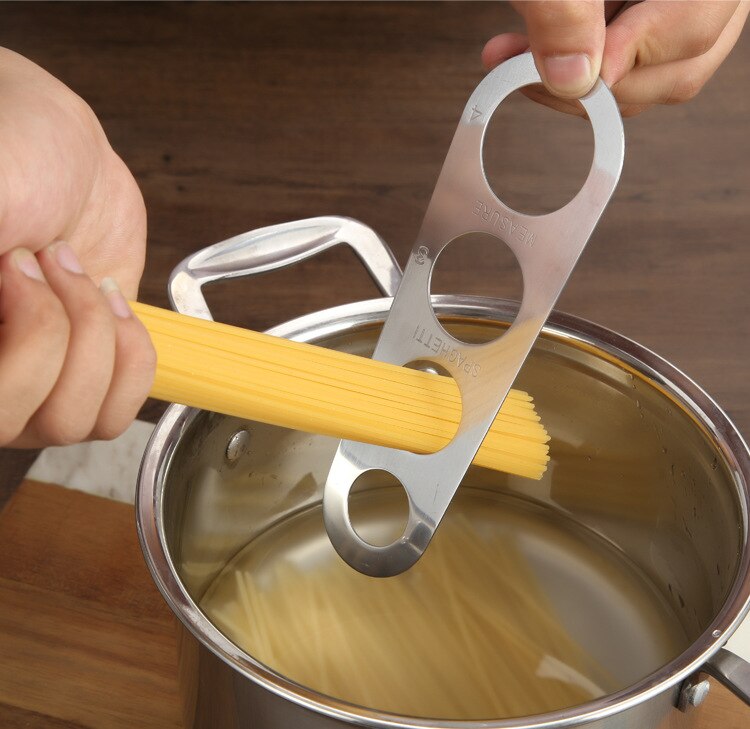 Mesureur De Spaghetti En Inox - 4 Trous (25-40mm), Pratique Pour Doser Les Pâtes Sans Gaspillage