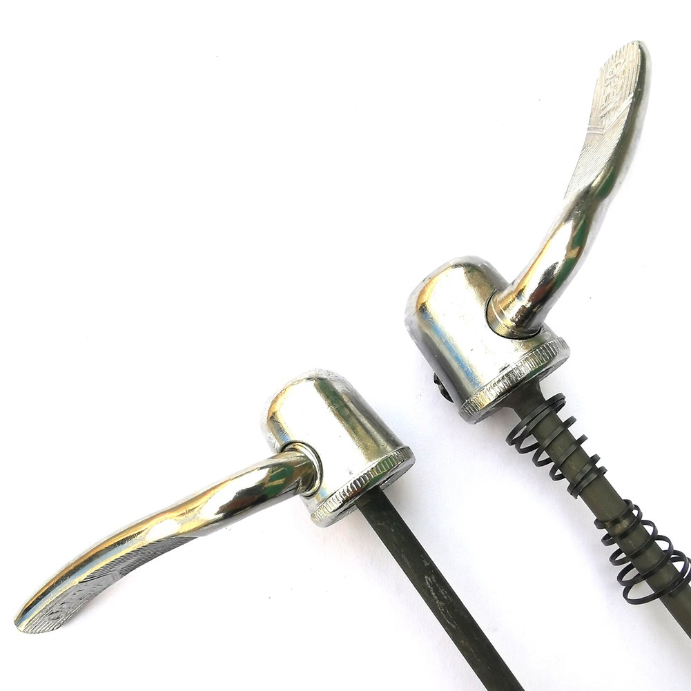 ​Bike Quick Release Skewer 190 195mm Bicycle Steel Front Rear QR Quick Release Skewers For Use With Hollow Axles Bike Accessorie