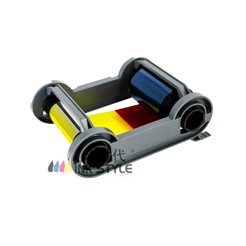 R5F008EAA YMCKO Full Color Panel Ribbon 300prints use in Evolis Primacy Zenius Duplex Card Printer