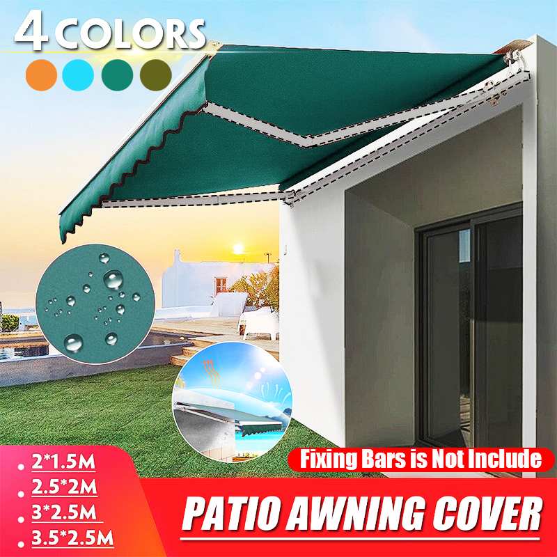 Outdoor Garden Patio Awning Cover Canopy Sun Shade Shelter Waterproof Top Cover Canopy Replacement