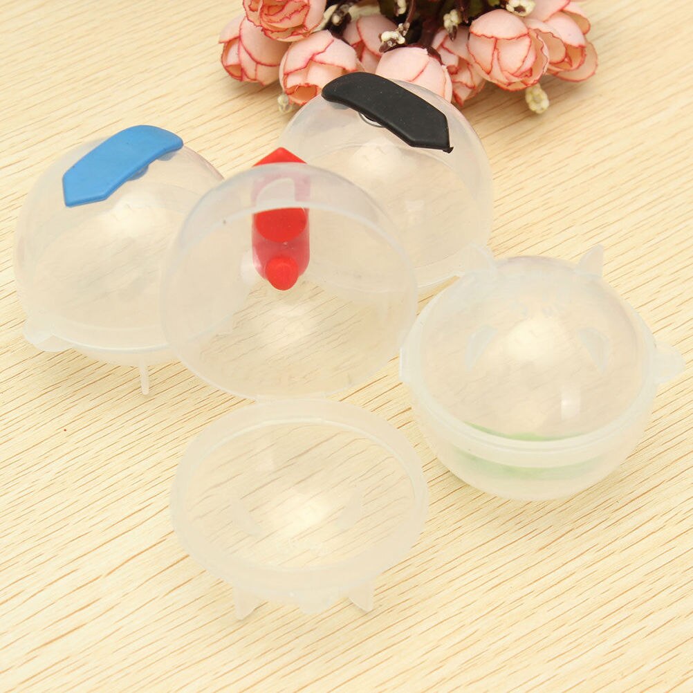 4 pièces 3.5/5cm en plastique glaçon boule brique fabricant plateau rond moule glace moule barre bricolage outils de refroidissement recherche chaude