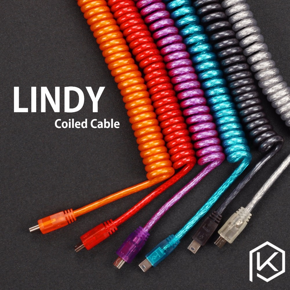 Lindy kabel wire mekanisk tastatur  gh60 usb kabel mini usb port til poker 2 gh60 keyboard kit gør det selv