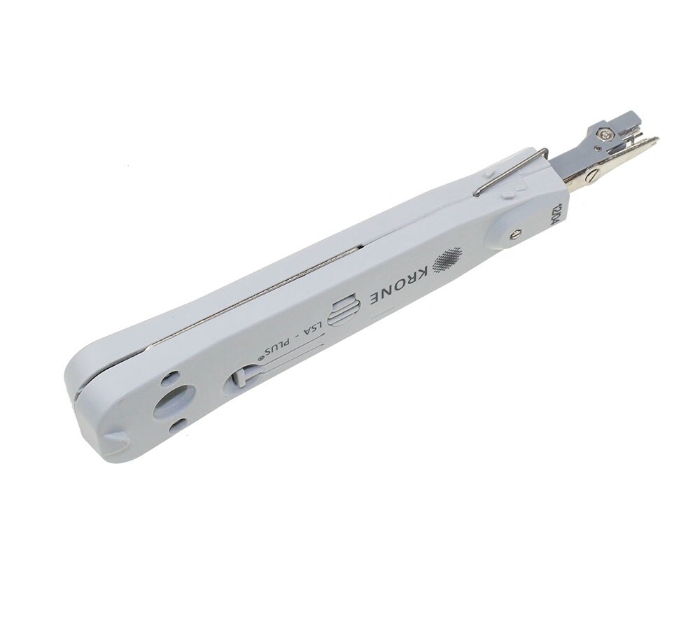 10 stk krone lsa-plus punch down værktøj med sensor til ethernet lan netværk kat 5 rj45 telecom telefon ledning  rj11 kabel patch panel