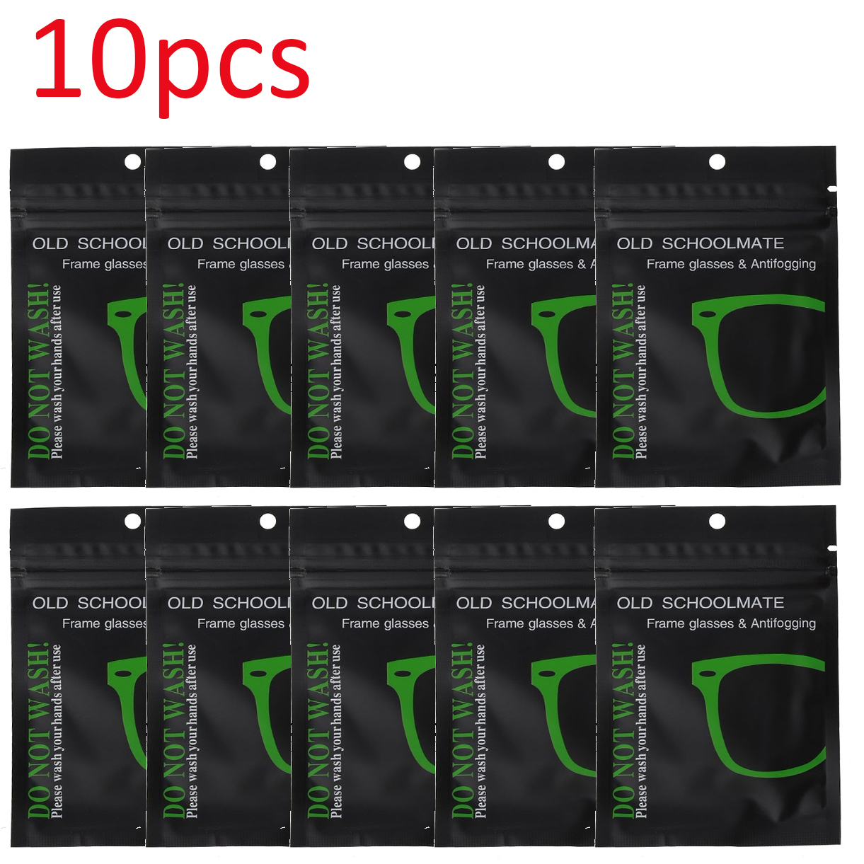 1-20 pz riutilizzabile anti-appannamento salviette per occhiali scamosciato pre-umido antiappannamento panno per lenti Defogger occhiali pulisci occhiali salviette: C