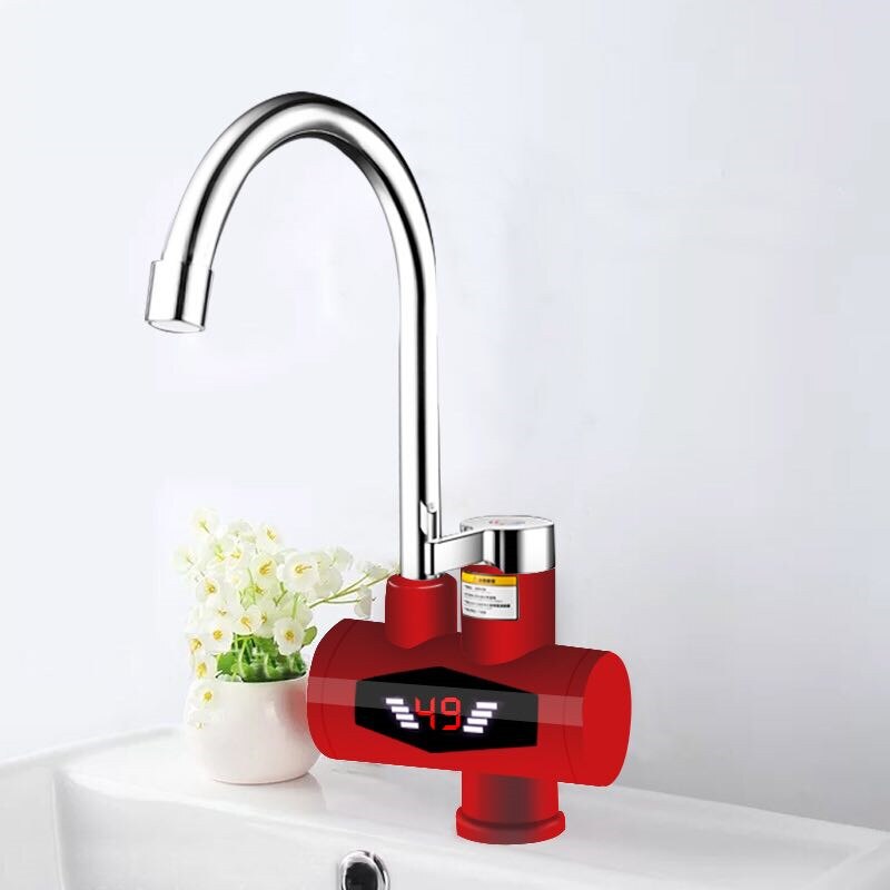 RX-015-6X,Inetant Electric Heating Water Faucet,Fast electric heating water tap,Digital Display Instant Water Tap