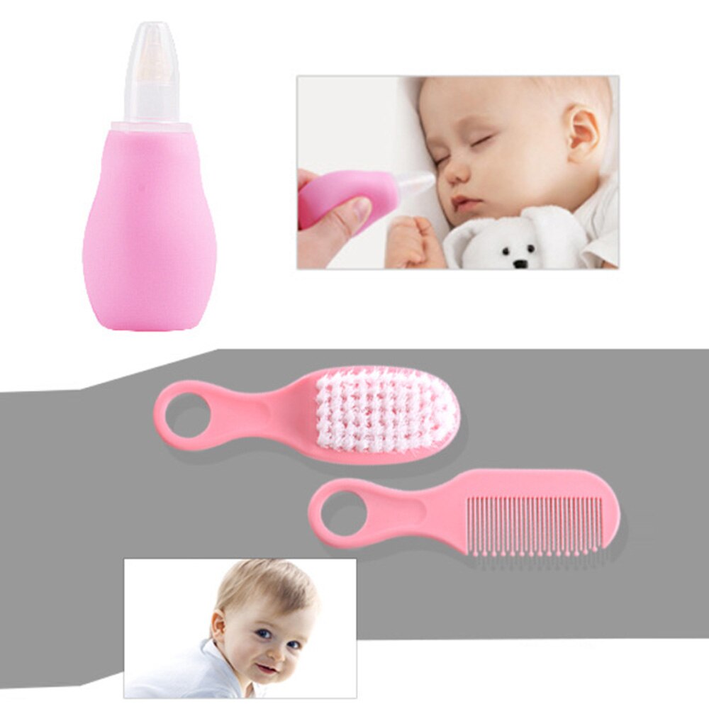 8 -teiliges einstellen tragbarer babynagelknipser, kamm und bürste – pflegeset für babys, nagelknipser, kamm und haarbürste